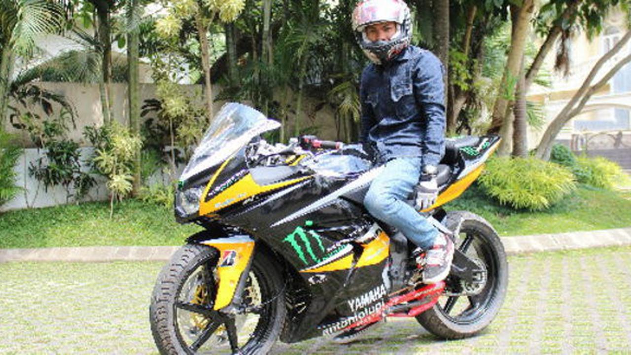 Modifikasi Yamaha Vixion ala Ninja 250