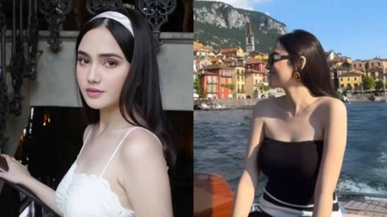 Gaya Femimin Syifa Hadju Honeymoon di Eropa. [@syifahadju/@elelrumi]