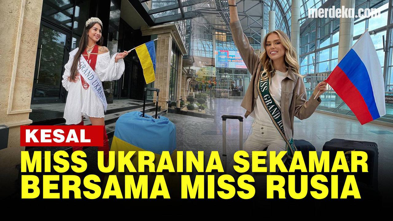 VIDEO: Miss Grand Ukraina Naik Pitam Ditempatkan Sekamar dengan Miss Rusia di Jakarta