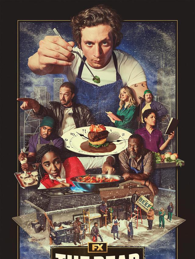 Poster The Bear. (Foto: Dok. FX/ Hulu/ IMDb)