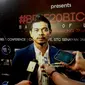 Bambang Pamungkas dalam konferensi pers #BEPE20Bicara, Rabu (20/4/2016) di Senayan. (Liputan6.com/Risa Kosasih)