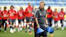 Ronald Koeman merupakan salah satu pemain legenda Barcelona, ia tercatat pernah bermain di Camp Nou pada tahun 1989-1995. (AFP/Jose Jordan)