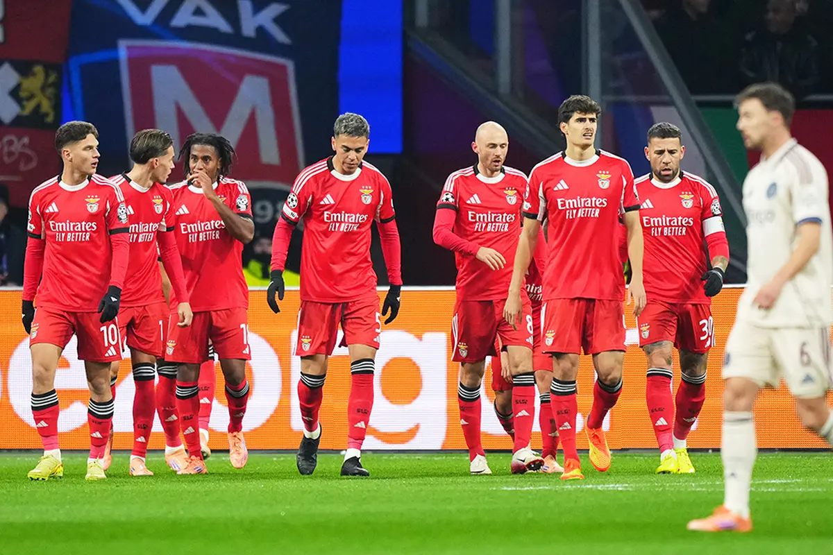 ajax amsterdam vs benfica ucl
