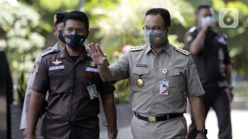 FOTO: Anies Baswedan Penuhi Panggilan KPK