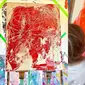 Lukisan Abstrak Bayi Dua Tahun Ini Laku Terjual Rp 179 juta (Sumber: Unilad)
