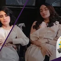 Dua penyanyi dangdut, Zaskia Gotik dan Ayu Ting Ting, memang sudah bersahabat sejak lama.