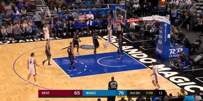 VIDEO : GAME RECAP NBA 2017-2018, Heat 117 vs Magic 111
