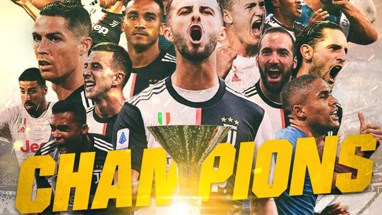 Juventus - Ilustrasi Juara Serie A
