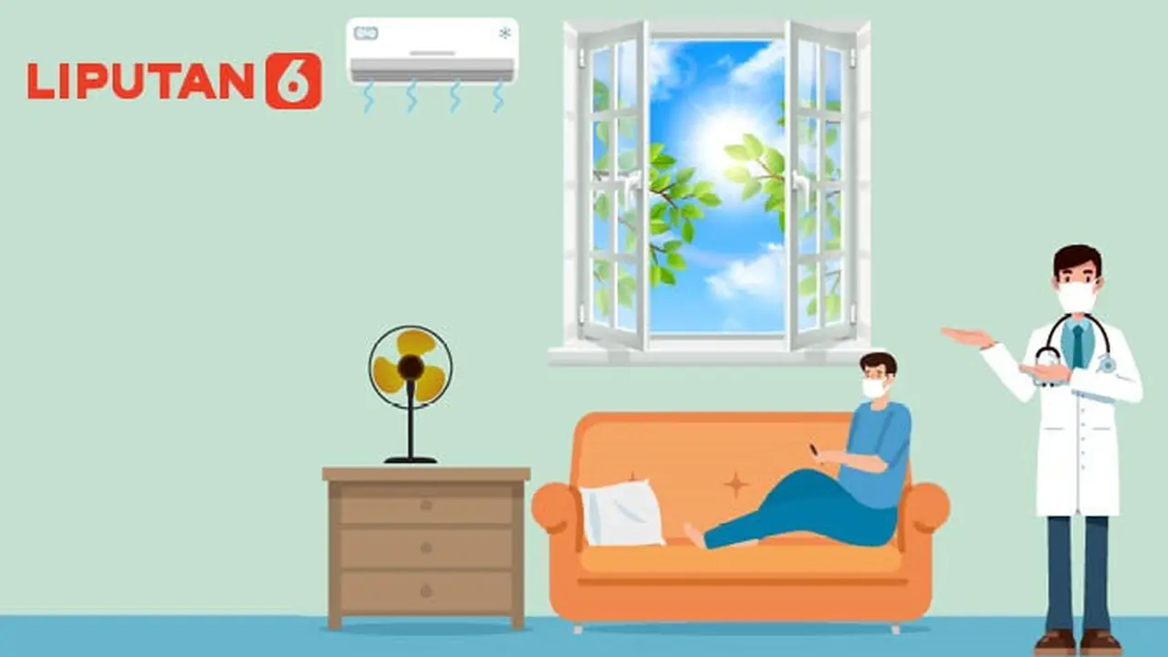 Banner Infografis 4 Tips Ciptakan Sirkulasi Udara di Ruangan Cegah Covid-19. (Liputan6.com/Abdillah)