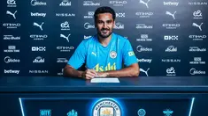 Ilkay Gundogan resmi kembali ke Manchester City. The Citizenz menandatangani mantan kapten mereka kontrak satu tahun dengan opsi perpanjangan 12 bulan pada Jumat (23/8/2024). (FOTO: instagram.com/mancity/)