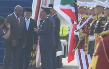Prabowo Sambut Presiden Afrika Selatan di Istana Merdeka, Gelar Pertemuan Tertutup di Ruang Kerja
