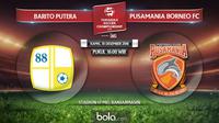 TSC_Barito Putera Vs Pusamania Borneo FC (Bola.com/Adreanus Titus)