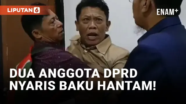 Dua Anggota DPRD Cianjur Hampir Berkelahi Selepas Rapat
