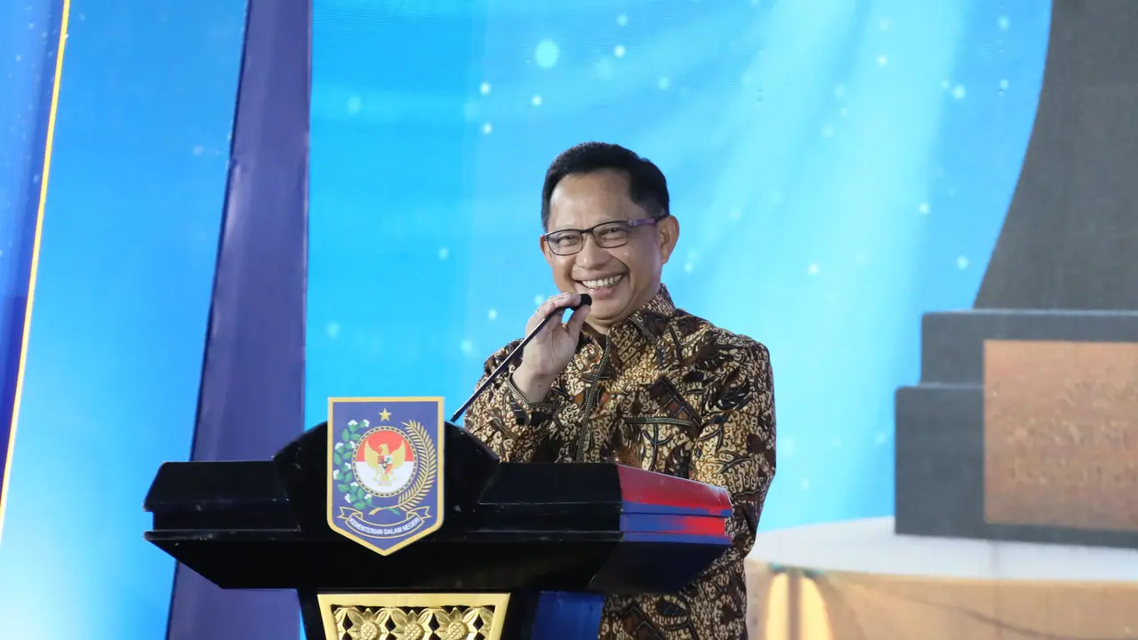 Kementerian Dalam Negeri (Kemendagri) menggelar Apresiasi Daerah Berprestasi Tahun 2026 di Ballroom Wyndham Opi Hotel, Palembang, Sumatera Selatan, Sabtu 25 April 2026. (Dok. Istimewa)