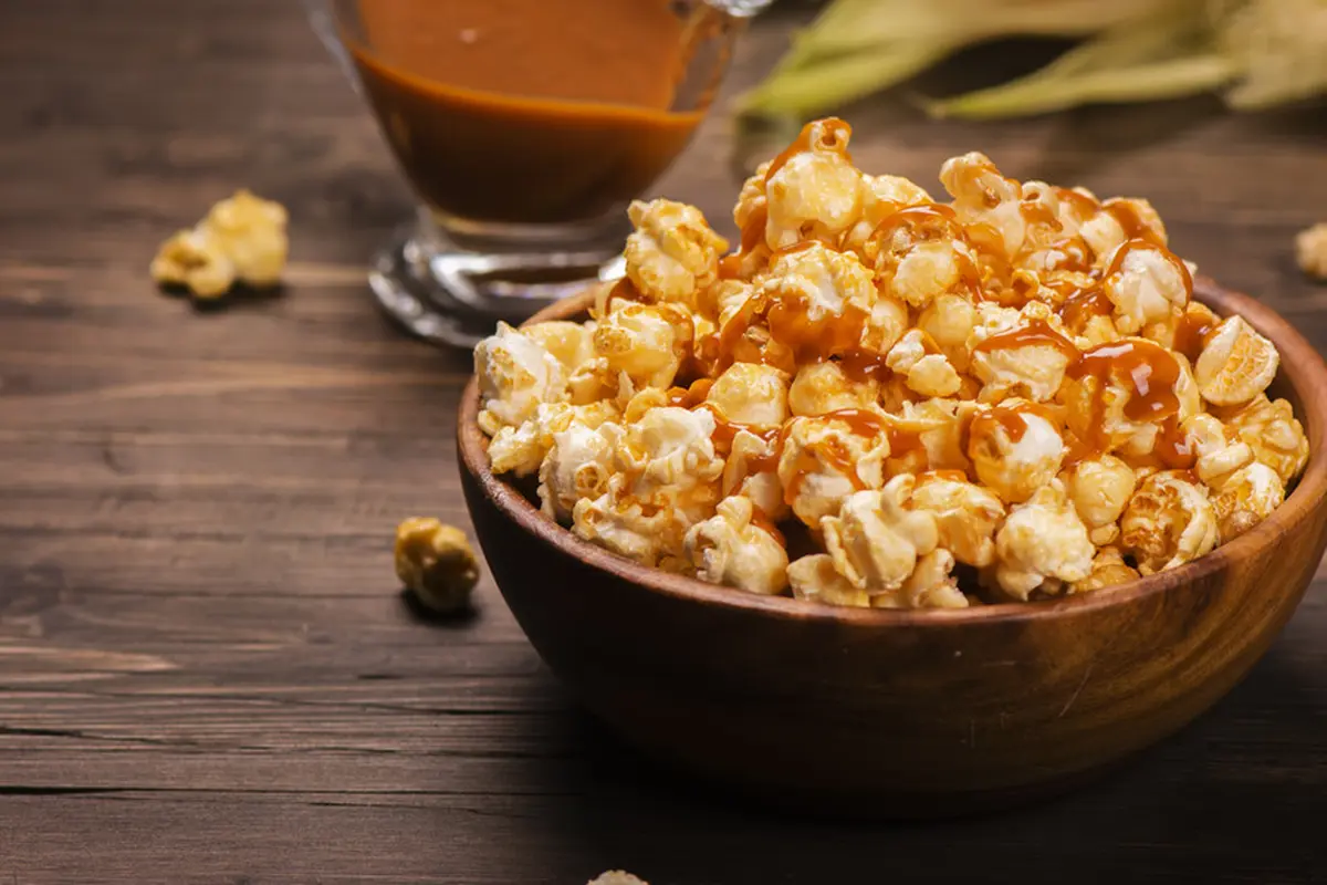 popcorn jagung karamel
