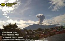 Gunung Marapi Sumbar Erupsi, Warga Agam Terdampak Abu Vulkanik hingga Ganggu Penglihatan