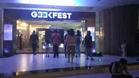 Geekfest 2017 digelar dua hari Sabtu dan Minggu 20-21 Mei 2017 (Liputan6.com / Dian Kurniawan)