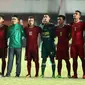 Timnas Indonesia U-19. (Liputan6.com/Helmi Fithriansyah)