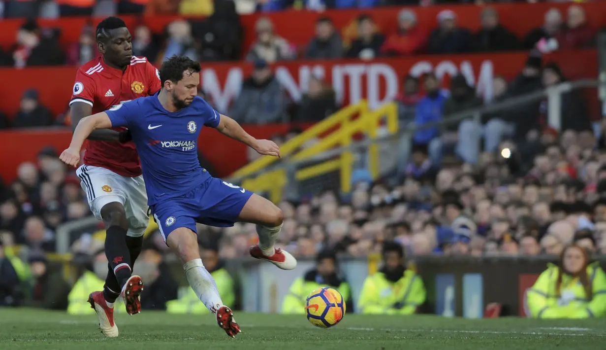 Danny Drinkwater dibeli Chelsea dengan harga £ 35 juta, namun dibawah arahan Maurizio Sarri dirinya hanya membuat 23 penampilan untuk The Blues di semua kompetisi. (Foto: AP/Rui Vieira)