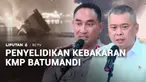 Polisi menyelidiki penyebab terbakarnya Kapal Motor Penumpang Batumandi di perairan Selat Sunda, Banten. Sementara, KMP Batumandi yang terus mengeluarkan asap akhirnya karam pada Rabu malam.