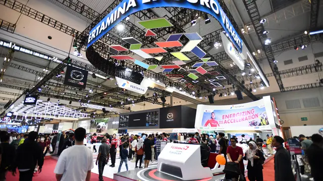 Interaktif dan Edukatif, Booth Pertamina di GIIAS 2025 Raih Penghargaan Best Booth Interactive Experience