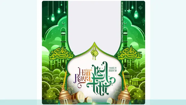 Twibbon Hari Raya Idul Fitri 2024