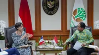 Menhut Raja Juli bareng Pusat Riset Perancis Perkuat Kerja Sama Kehutanan Berbasis Sains