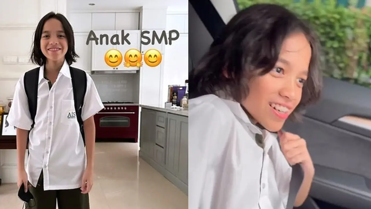 5 Potret Noah Sinclair Anak BCL Saat Sekolah, Kini Duduk di Bangku SMP