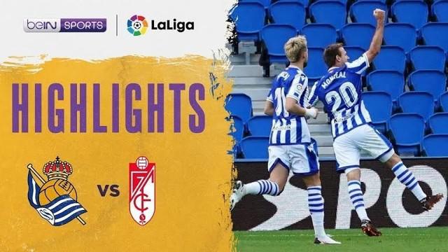 Berita video highlights kemenangan ke-6 Real Sociedad di Liga Spanyol 2020/2021 dan yang mengantarkan mereka di puncak klasemen sementara.
