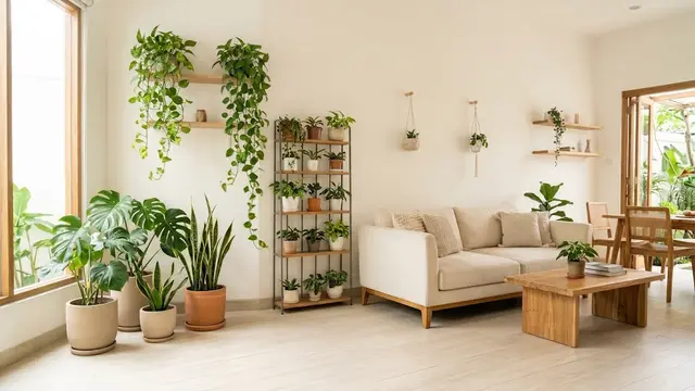 Desain Rumah dengan Integrasi Area Hijau atau Taman Indoor