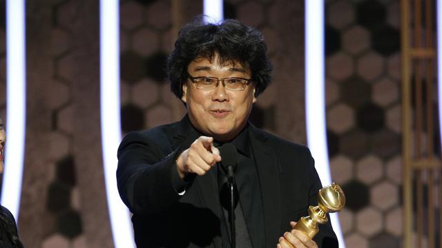Sutradara Parasite, Bong Joon Ho. (Paul Drinkwater/NBC via AP)