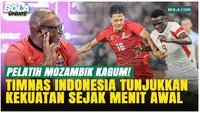 Chiquinho Conde Akui Timnas Indonesia Tampil Ganas, Mozambik Sempat Kewalahan
