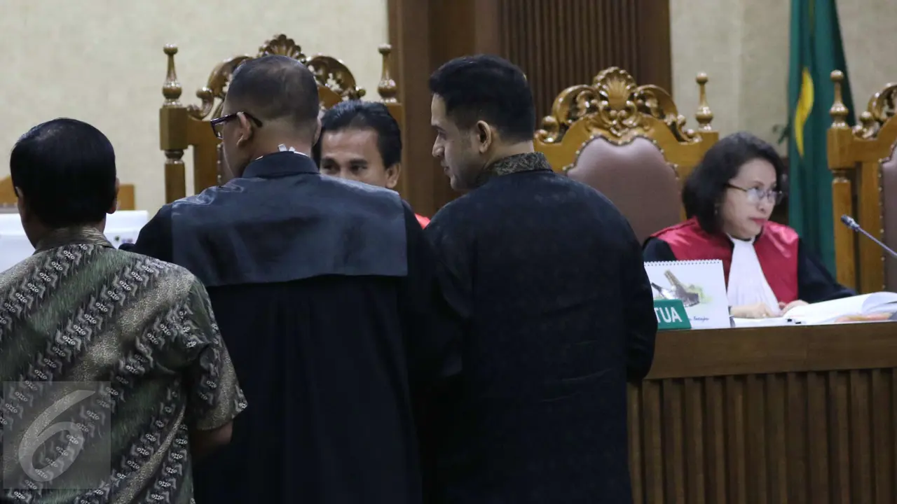 20170403- Nazaruddin Bersaksi di Sidang e-KTP-Jakarta- Helmi Afandi