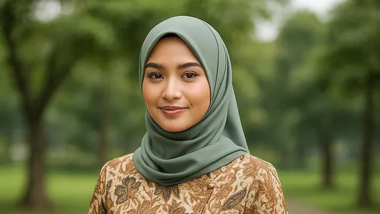 8 Model Tunik Batik Kancing Samping dengan Belahan Panjang 2025, Tampil Lebih Langsing dan Anggun