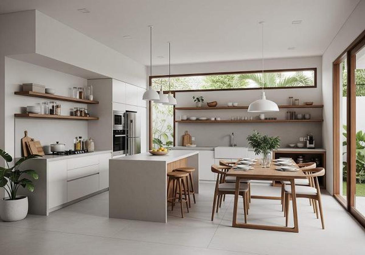 10 Model Rumah Mungil Tapi Punya Dapur dan Ruang Makan Lega, Solusi Hunian Minimalis Modern