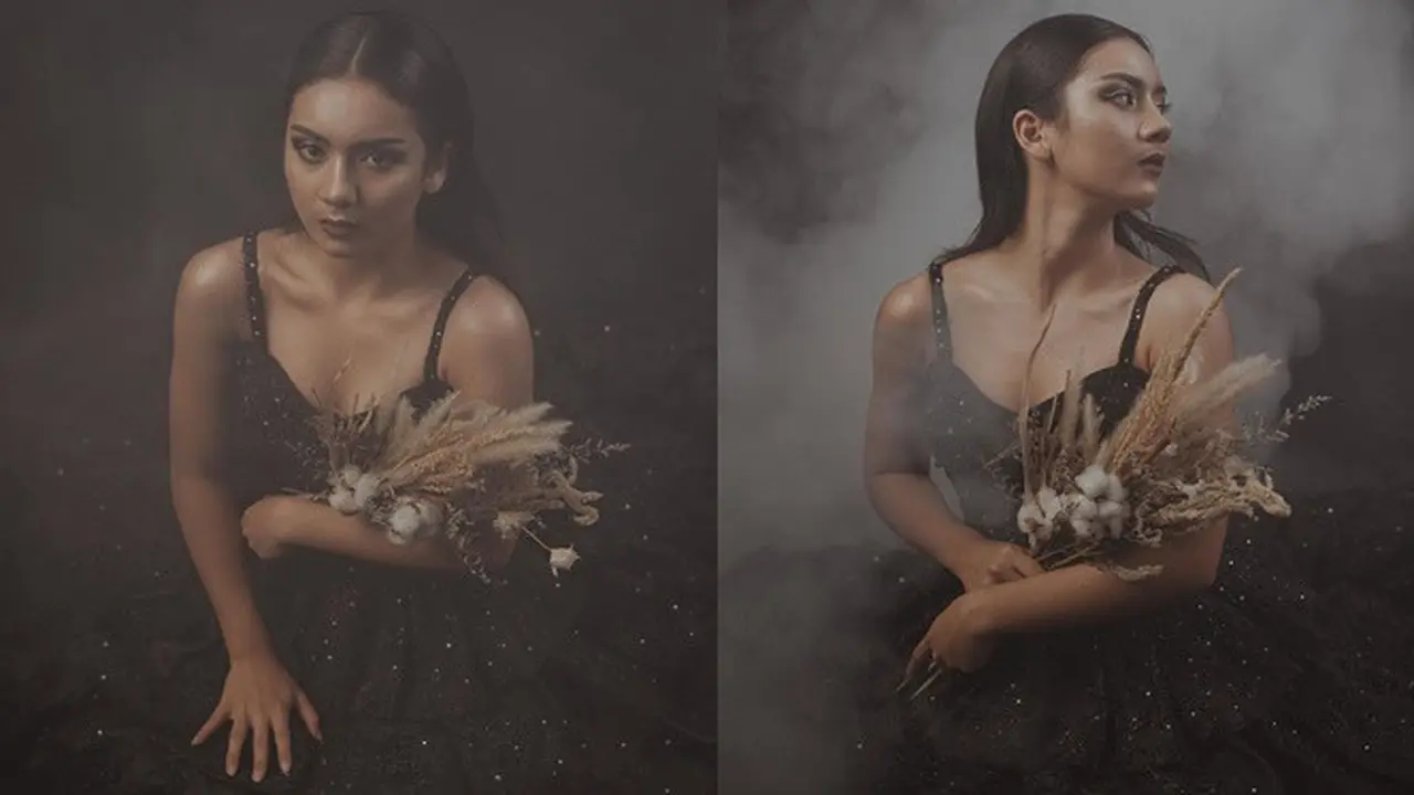 6 Pemotretan Ersya Aurelia dengan Tema Corpse Bride Ini Curi Perhatian