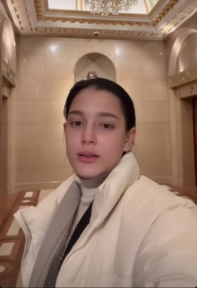 7 Potret Yasmine Ow bulan madu di Korea, netizen salfok wajah sang suami mirip adik Irish Bella