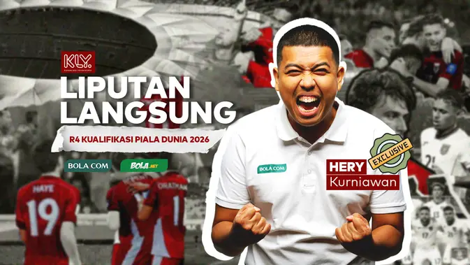 <p>Liputan langsung putaran 4 Kualifikasi Piala Dunia 2026 di Arab Saudi - Hery Kurniawan. (Bola.com/Gregah Nurikhsani)</p>
