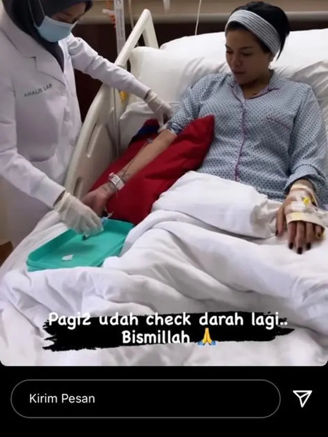 Akan Jalani Operasi, Ini 6 Potret Kondisi Nikita Mirzani Dirawat di Rumah Sakit