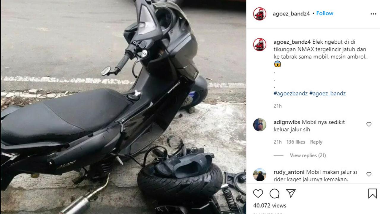 Mesin Yamaha NMax Copot