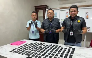 Hotel di Medan Digeledah, 128 'Pod Getar' Narkoba Disimpan di Bawah Bantal