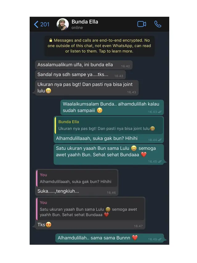 6 Chat Ibu Mertua dengan Mantunya Ini Bikin Senyum, Bak Anak Kandung Sendiri