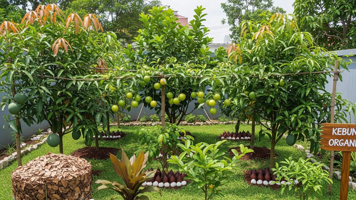 12 Tips Menata Kebun Buah di Belakang Rumah agar Terlihat Rapi dan Asri