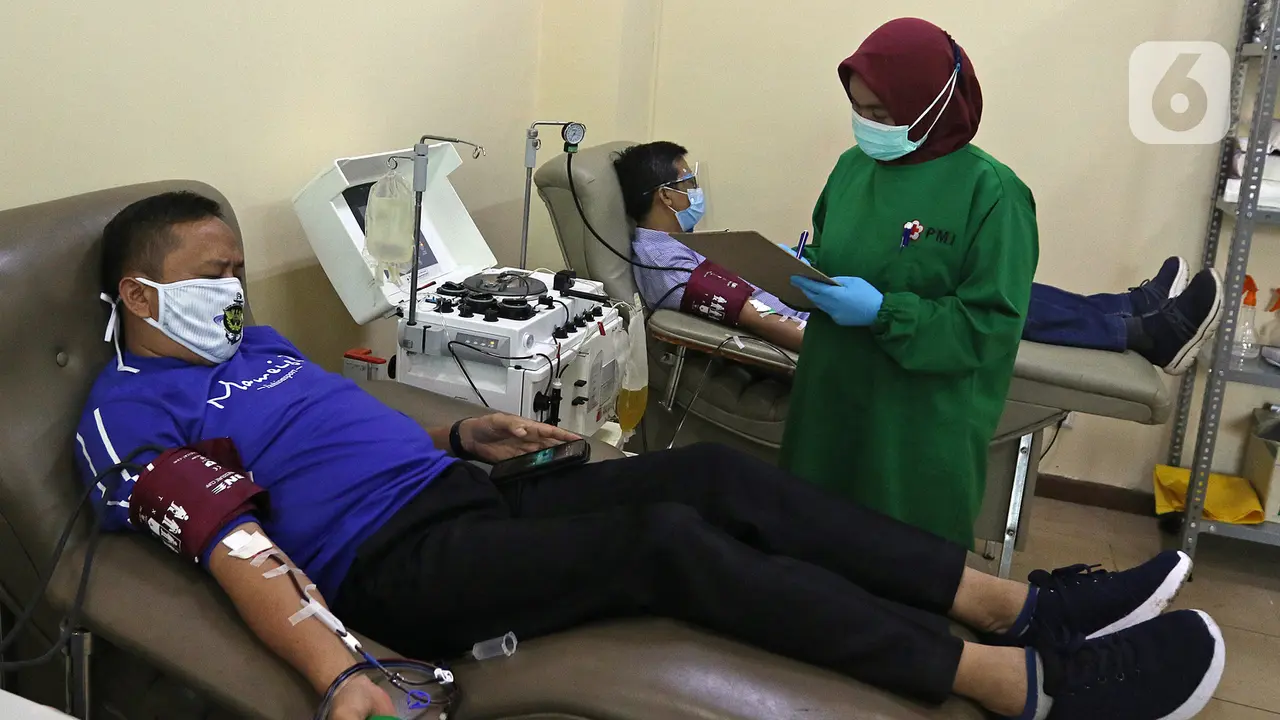 FOTO: 307 Penyintas COVID-19 Donorkan Plasma Konvalesen