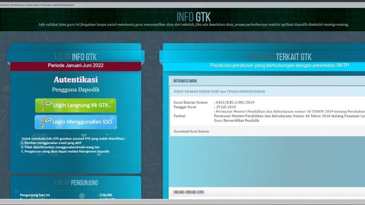 Cara Cek Info GTK Kemdikbud 2025, Ketahui Solusi Jika Ada Kendala hingga Alternatif Akses