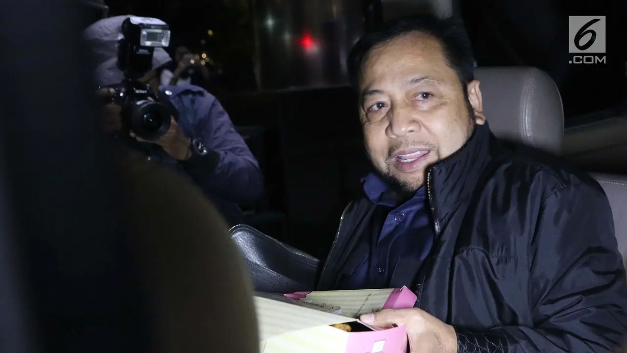 Ekspresi Setya Novanto Usai Kembali Jalani Pemeriksaan KPK
