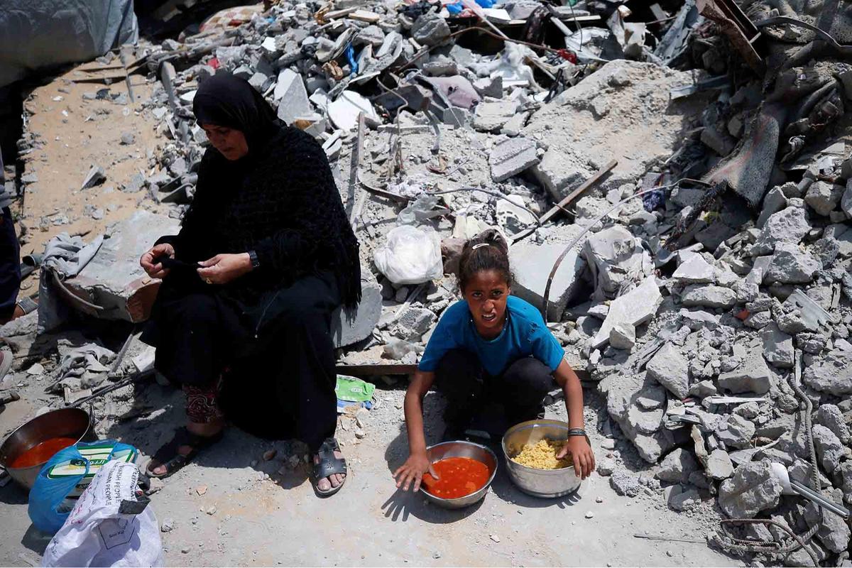 FOTO: Pilu! Kelaparan Kian Parah di Gaza