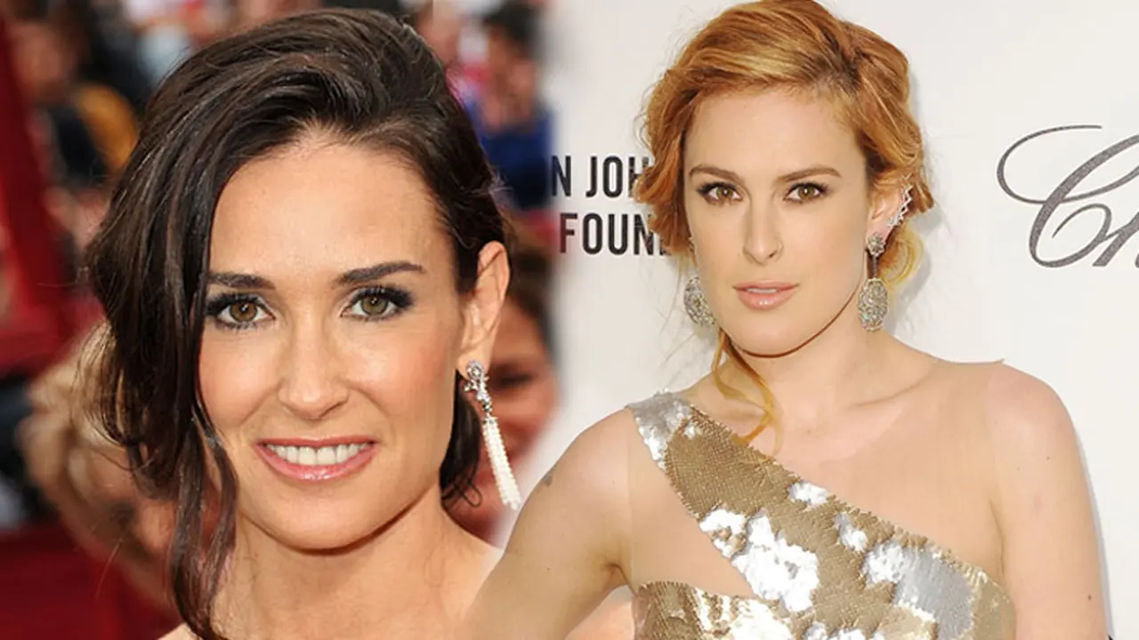 Demi Moore dan Rumer Willis