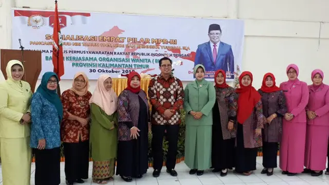 Mahyudin Ajak BKOW Kaltim Perangi Korupsi dan Politik Uang