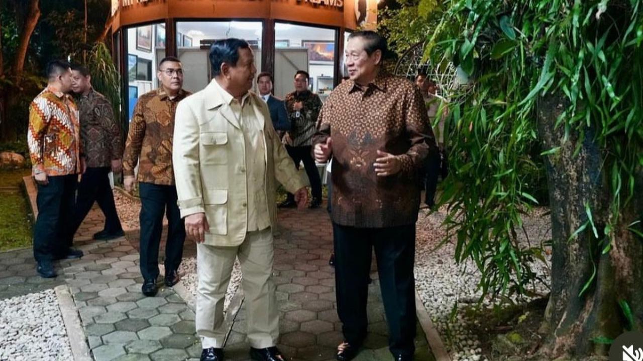VIDEO: SBY Prabowo Bertemu Tertutup di Cikeas, AHY Bocorkan Isi Pembicaraan "Mereka Sama-Sama Ingin"